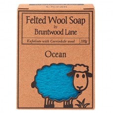 Felted Wood Soap羊毛毡羊毛皂羊奶皂 100g